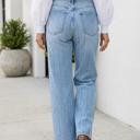  Maya Wash Detail Flare Jeans