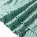  Mazie Mist Ribbed Patchwork PLUS Tee
