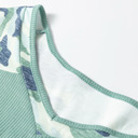  Mazie Mist Ribbed Patchwork PLUS Tee