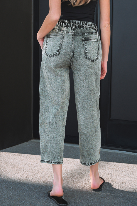 Mckinley Wash Barrel Fit Pants