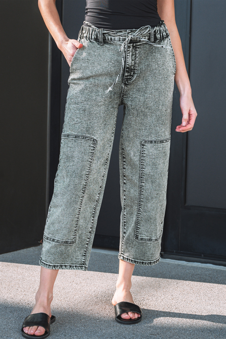 Mckinley Wash Barrel Fit Pants