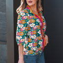  Meadow 3 4 Sleeve Blouse