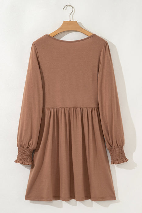 Megan Long Sleeve Mini Dress