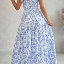  Megan Waist Flared Maxi Dress