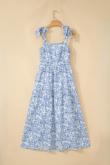 Megan Waist Flared Maxi Dress
