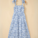  Megan Waist Flared Maxi Dress