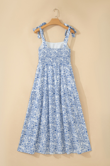 Megan Waist Flared Maxi Dress