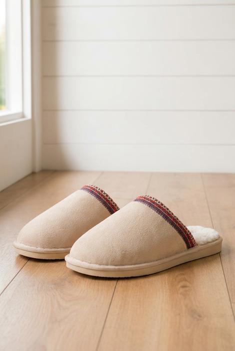Melanie Detail Winter Slippers