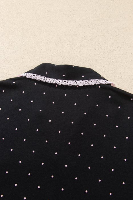 Melanie Pajama Pant Set Long Sleeve Top