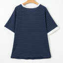  Melany Trim Ribbed T PLUS Shirt