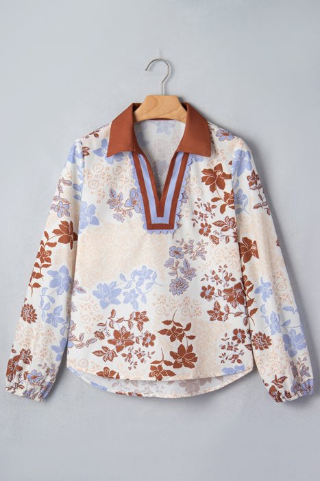 Melina Long Sleeve Blouse Long Sleeve Top