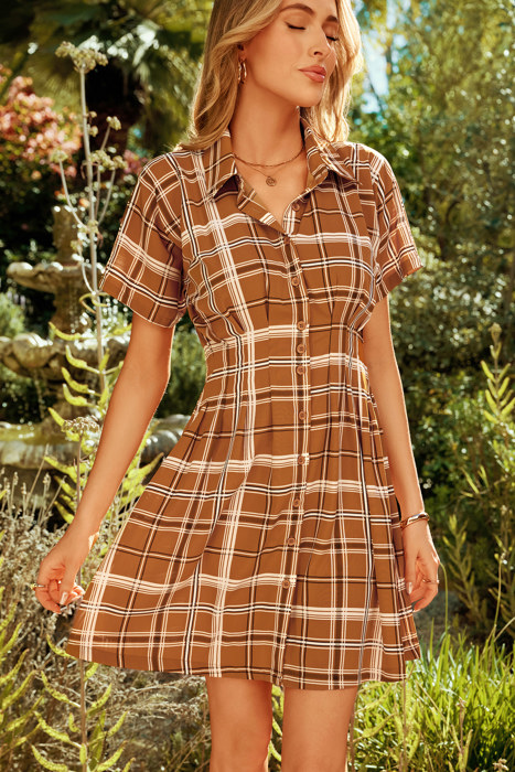 Melody Short Sleeve Shift Dress