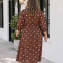  Mercy Long Sleeve Shift PLUS Dress