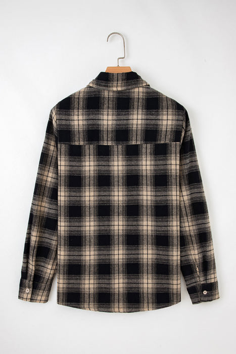 Meredith Double Flap Brushed Shacket
