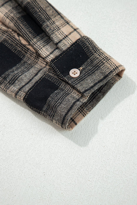 Meredith Double Flap Brushed Shacket