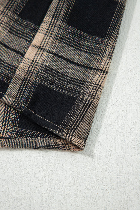 Meredith Double Flap Brushed Shacket