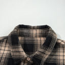  Meredith Double Flap Brushed Shacket