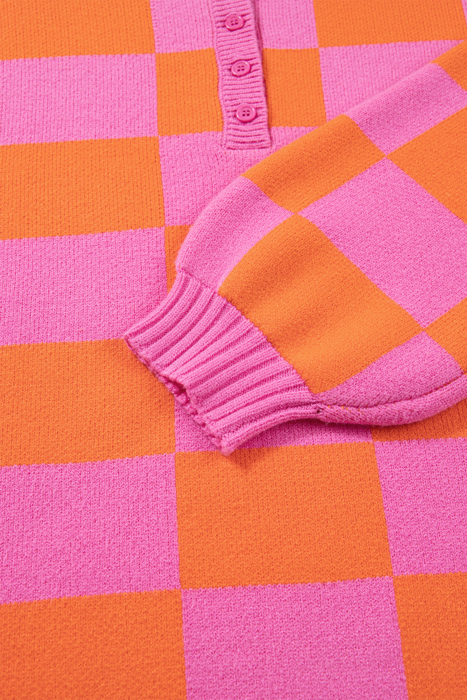 Meredith Polo Collar Baggy Sweater