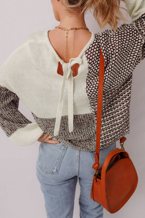 Mia Drop Shoulder Loose Sweater