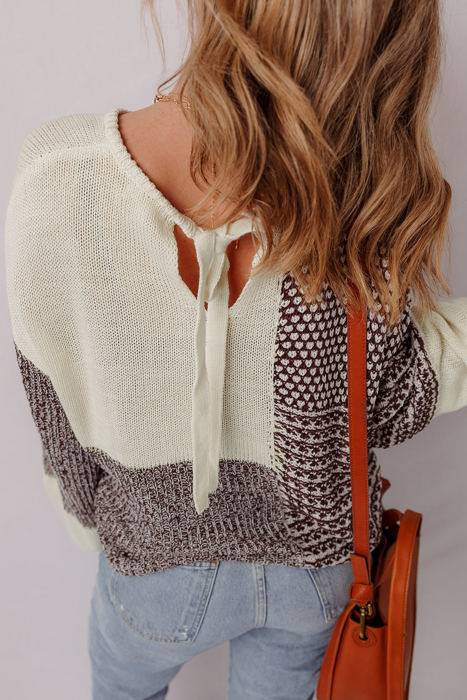 Mia Drop Shoulder Loose Sweater
