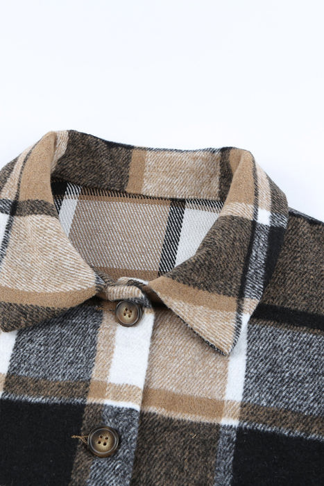 Mia Plaid Print Shirt