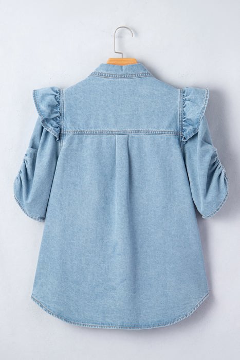 Miah Down Flap Shirt