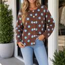 Brown XL Michaella Dropped Shoulder Shift Cardigan