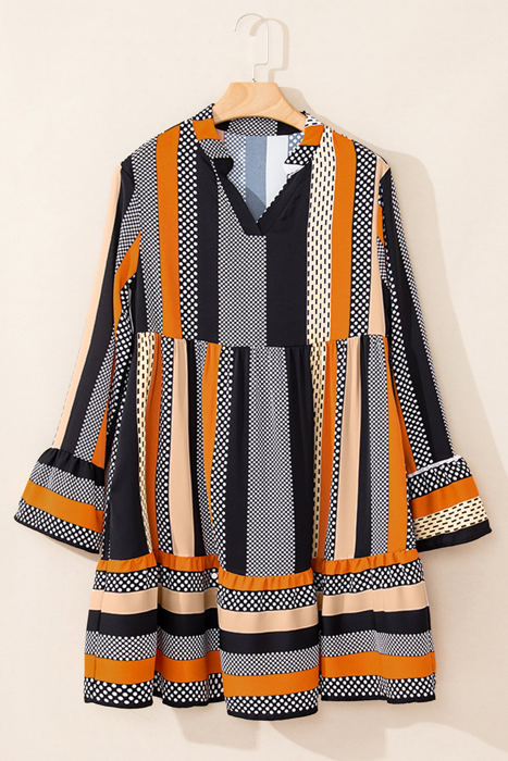 Michaelle Hem Mini Dress