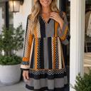 Black XL Michaelle Hem Mini Dress