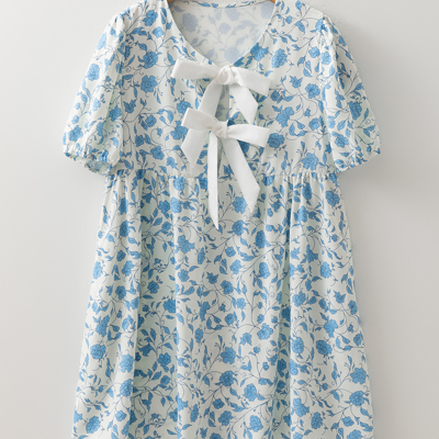 Mikayla Puff Sleeve Mini Dress