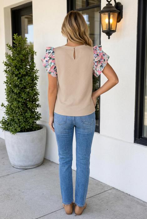 Mila Textured Knit Top