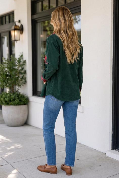 Milana Long Sleeve Shift Shacket