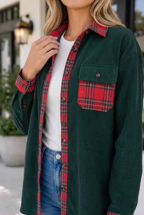 Milana Long Sleeve Shift Shacket