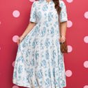  Milana Short Sleeve Maxi PLUS Dress