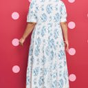  Milana Short Sleeve Maxi PLUS Dress