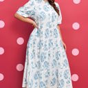  Milana Short Sleeve Maxi PLUS Dress