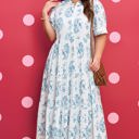  Milana Short Sleeve Maxi PLUS Dress