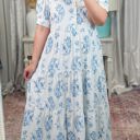 Milana Short Sleeve Maxi PLUS Dress
