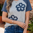  Milani Raglan Sleeve T Shirt