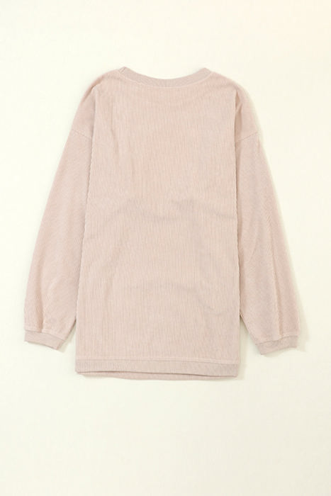 Milazia Tree Graphic Corded Sweatshirt