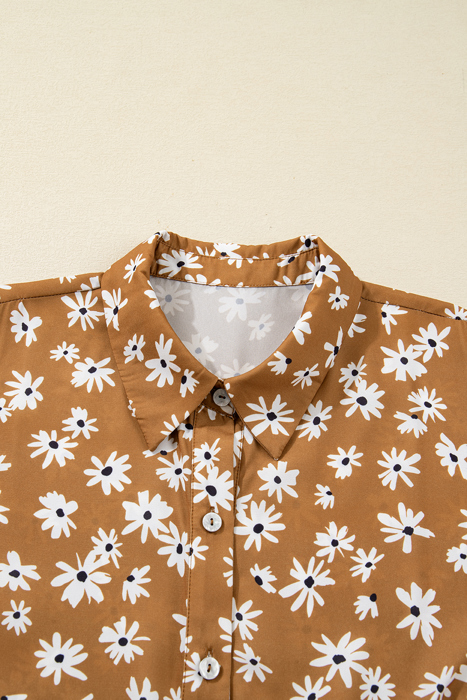 Miley Print Puff Sleeve PLUS Dress