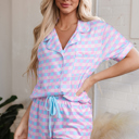  Miley Short Sleeve Pajamas Set