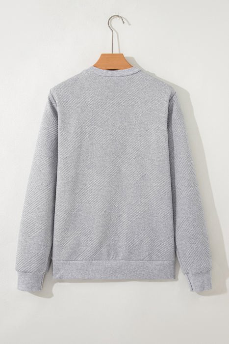 Millee Zip Loose Sweatshirt