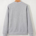  Millee Zip Loose Sweatshirt