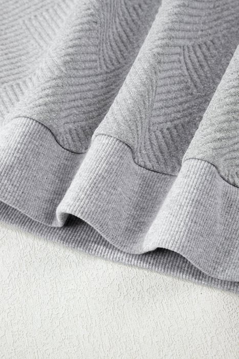 Millee Zip Loose Sweatshirt