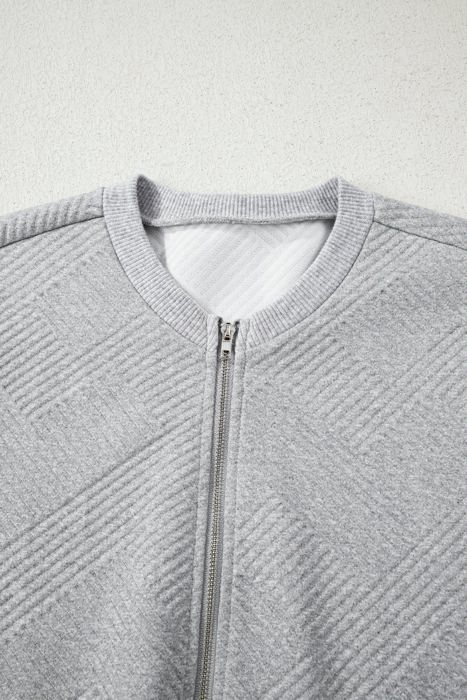 Millee Zip Loose Sweatshirt