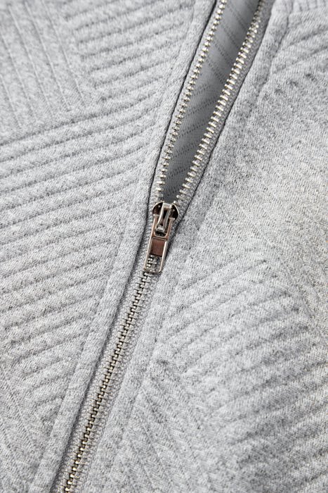 Millee Zip Loose Sweatshirt