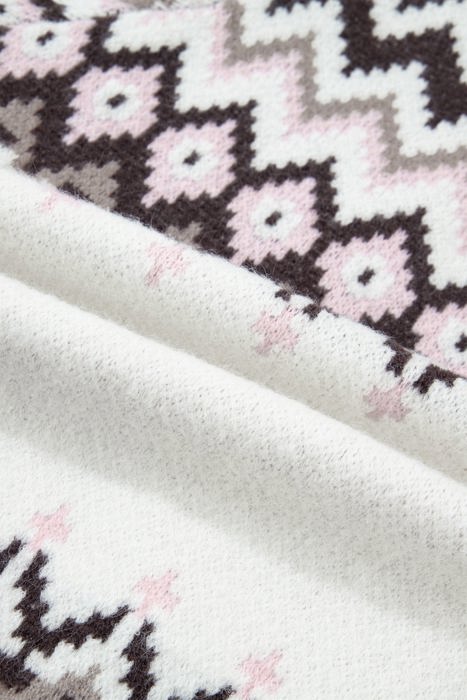 Mina Pattern Brushed Knit Cardigan
