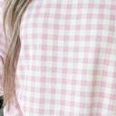  Mirandah Plaid Long Sleeve Sweatshirt