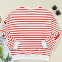  Mirilivia Claus Pattern Christmas Pullover